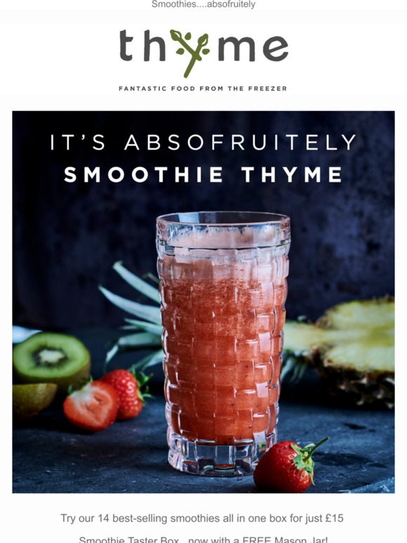 Smoothie Thyme