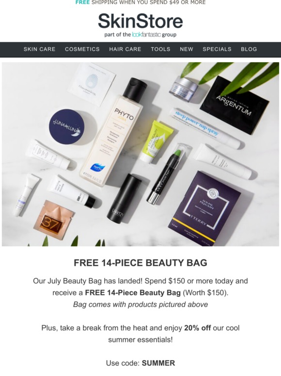 FREE 14Piece Beauty Bag Inside... Milled