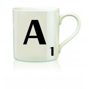 Scrabble Mug Letter A