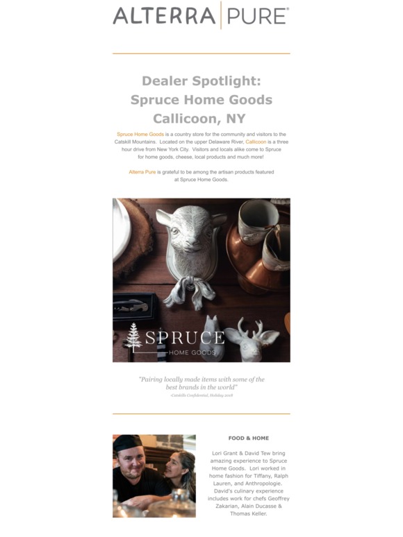 Alterra Pure Home Essentials - Retail Partner Spotlight