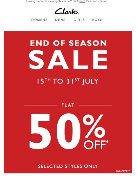 clarks shoes coupon code 2019