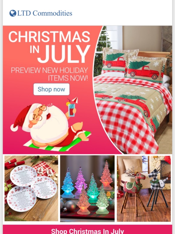 LTD Commodities 🎄Christmas In July Preview Holiday Items Now! Milled