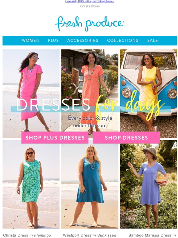 Fresh Produce: Dresses for days...and nights! | Milled
