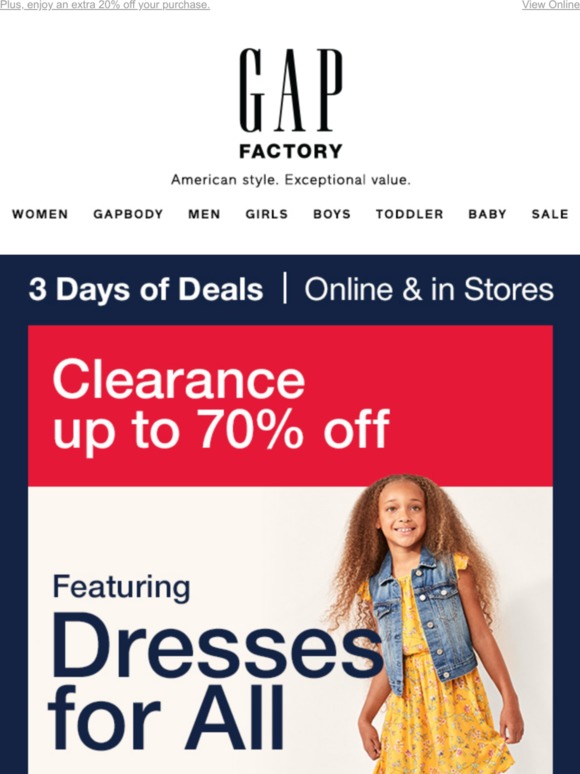Gap Factory Clearance (up to 70 off) ends TOMORROW! Milled