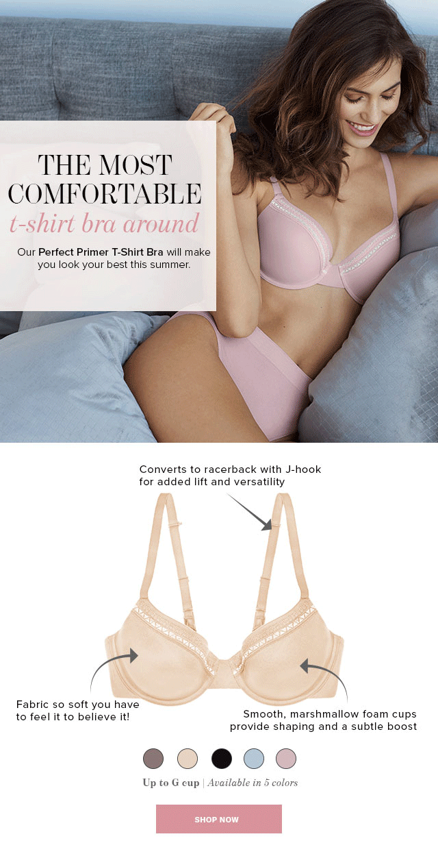 Wacoal The Most Comfortable TShirt Bra Around Up to G Cup Milled