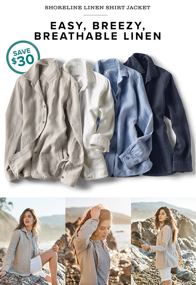 orvis shoreline linen shirt jacket