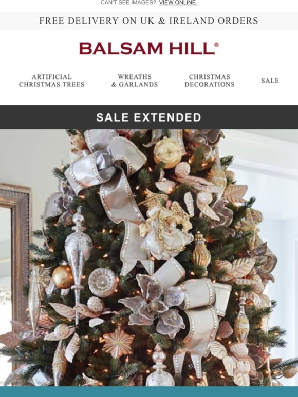 Balsam Hill Australia Christmas in July Sale Extended! Milled