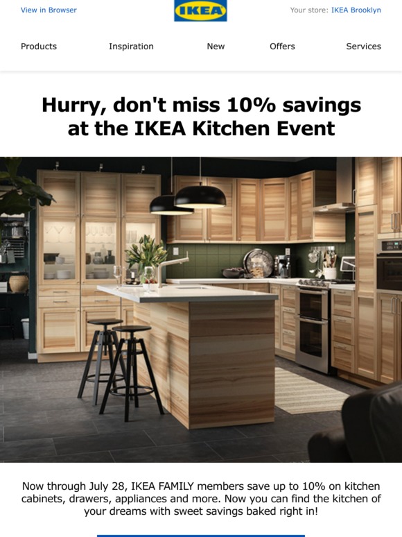 IKEA last chance for the IKEA Kitchen Event Milled