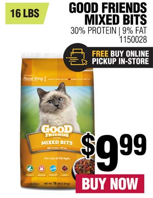 rural king cat food