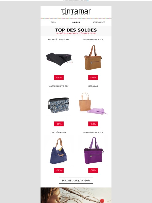 Sac discount tintamar soldes