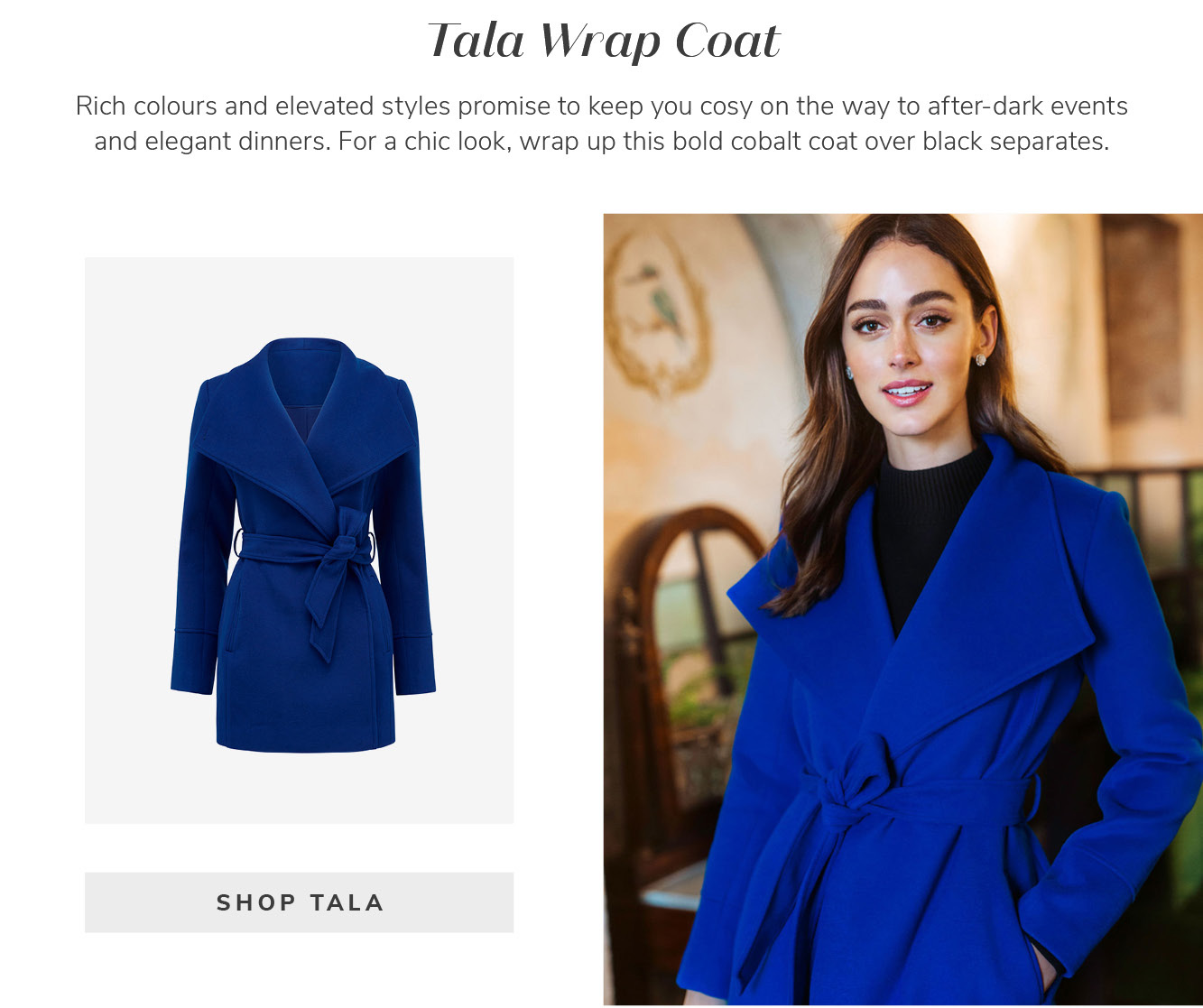 tala wrap coat