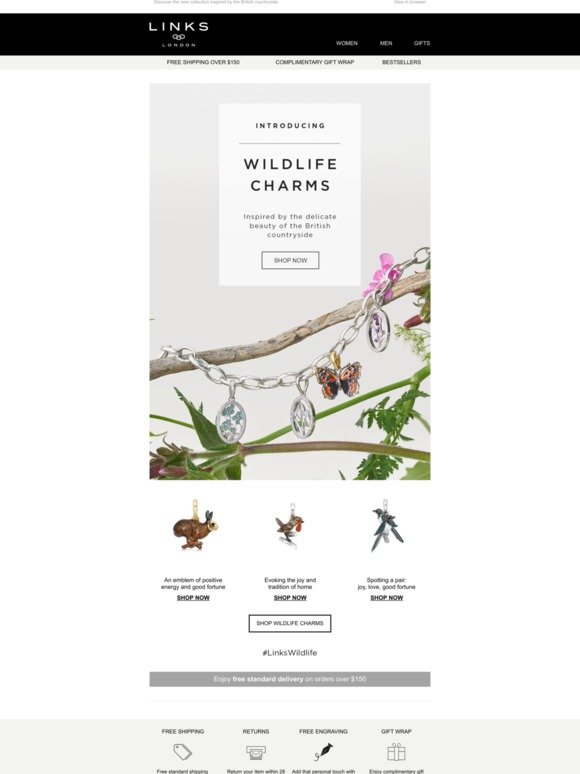 Introducing Wildlife Charms