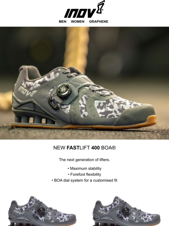 inov8 fastlift 400 boa