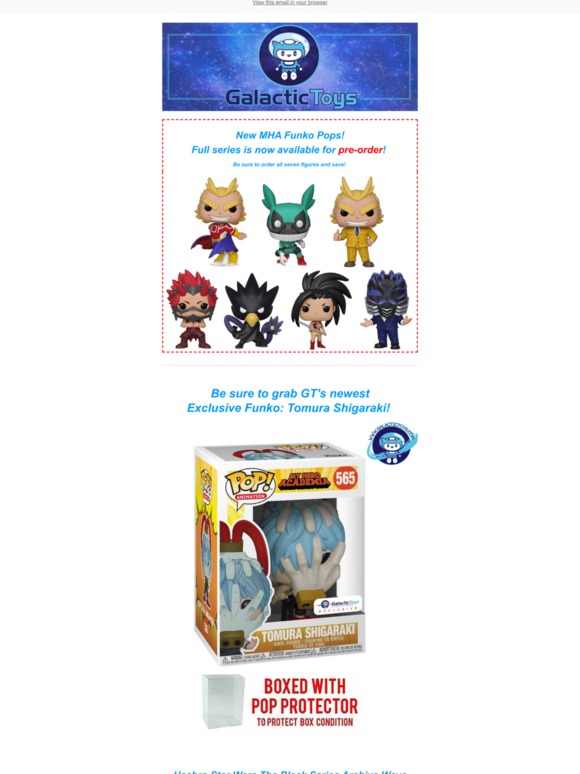 Galactic Toys: PA Vegeta & Gundam Mystery Boxes, Pokemon Products, Funko  Clearance and more!