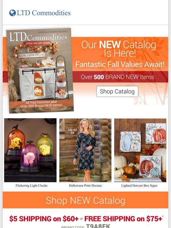 LTD Commodities LLC Our NEW Catalog Is Here! Fall Into Values Milled