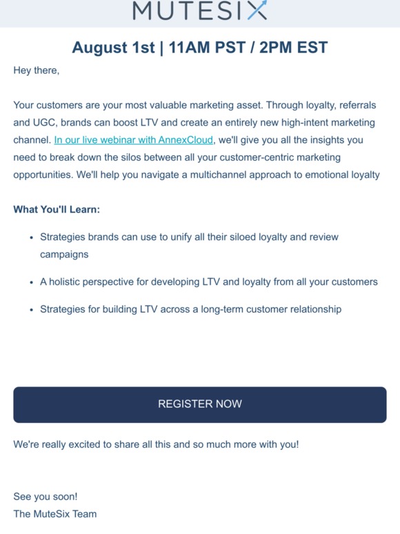 [Free Live Event] Let's talk about emotional loyalty