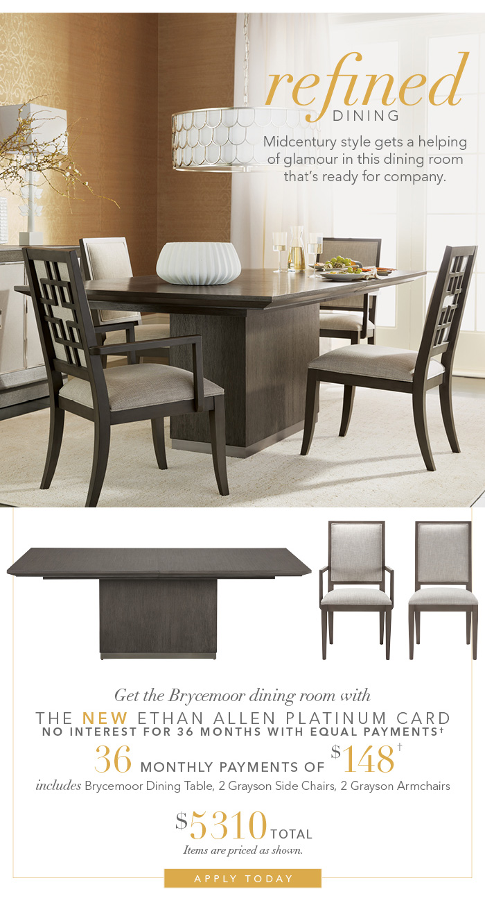 brycemoor dining table