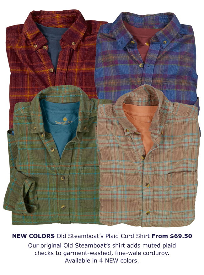 Territory Ahead: Last Day for 20% OFF | Old Steamboat's Corduroy in NEW ...