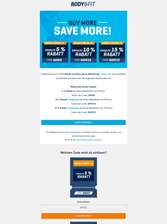 Willst du 15 % Rabatt auf deine nächste Bestellung?