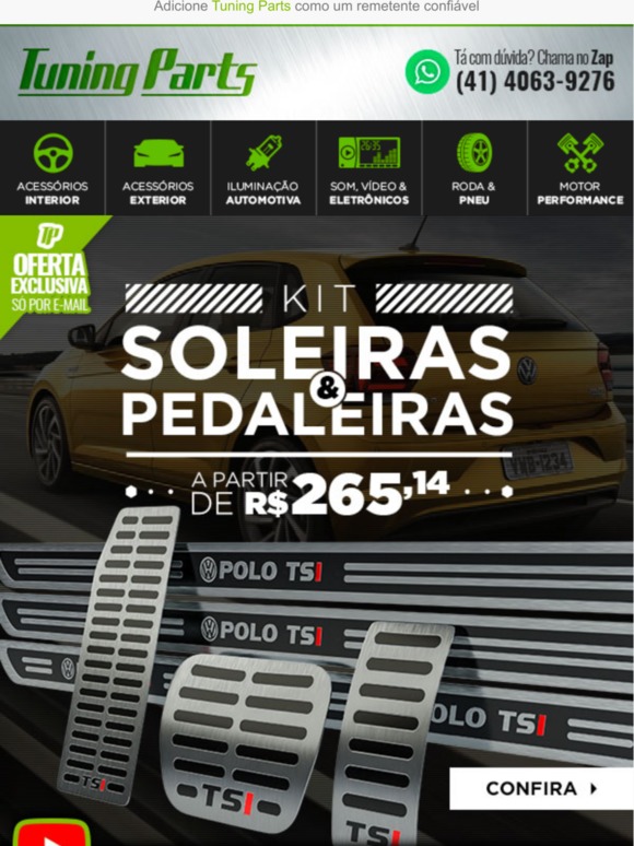 Já sabe o que vai dar de presenta para o Paizão...
