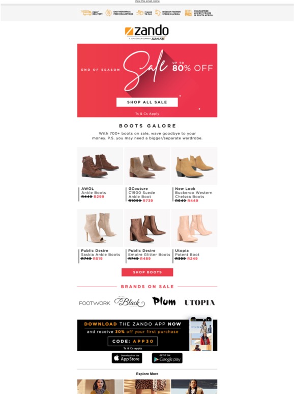 zando boots