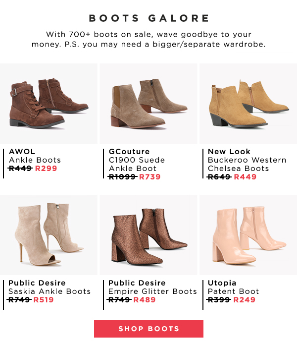 Zando boots on sale Clearance