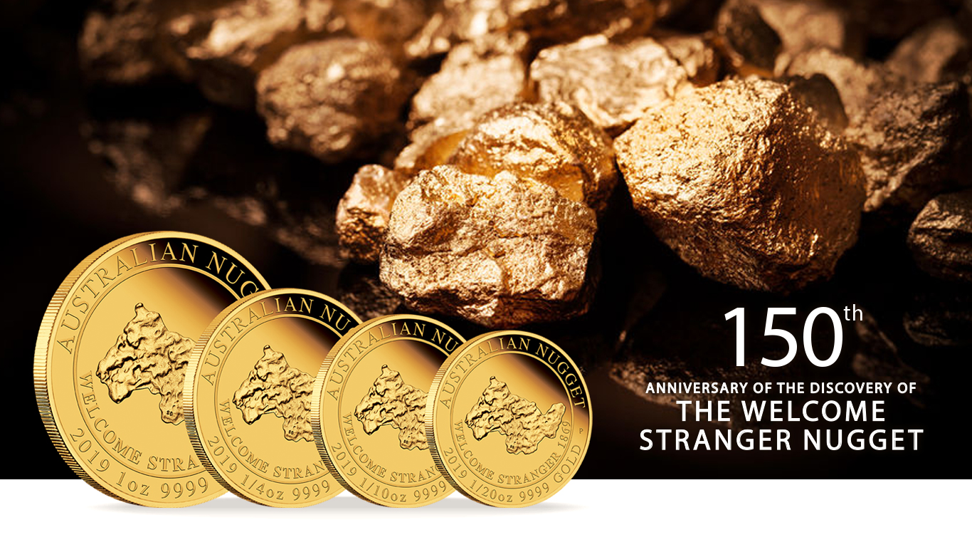 The Perth Mint The Most Valuable Nugget Welcome Stranger Milled