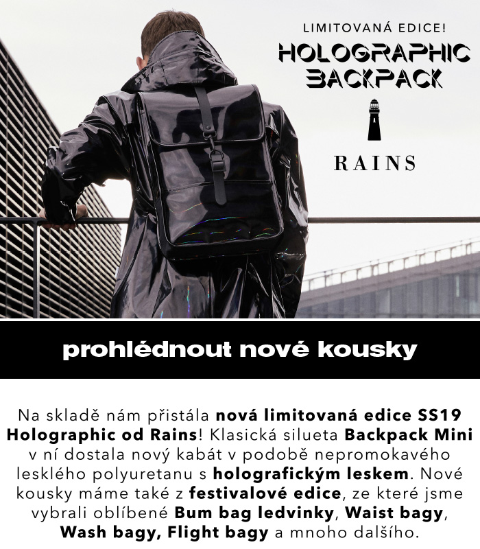 rains holographic backpack