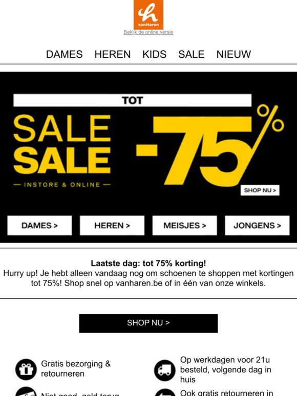 vanHaren Email Shop Sales, Discounts, and Coupon Codes - Page 13