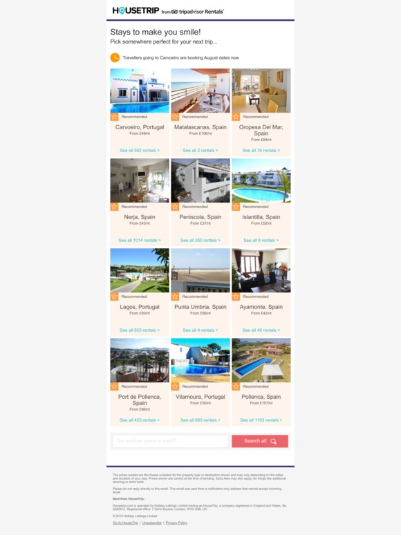 Top-rated rentals from Carvoeiro to Matalascanas & beyond...
