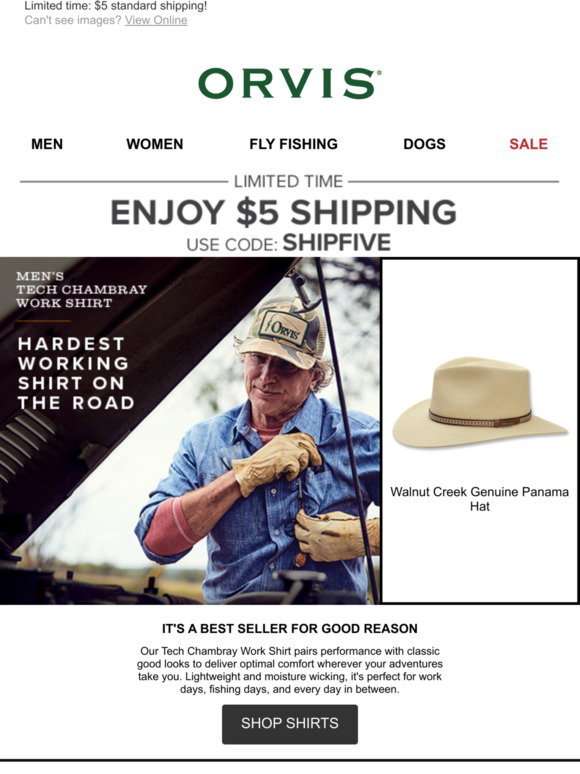 Orvis: How about another look? | Milled