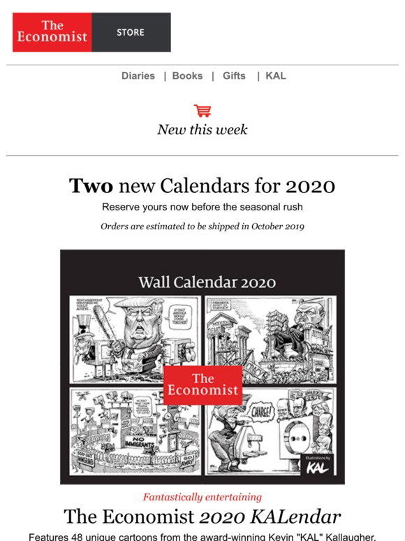 The Economist New from The Economist 2020 Calendars, Books and