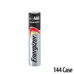 Energizer AAA Alkaline Battery 144/Case (E92)