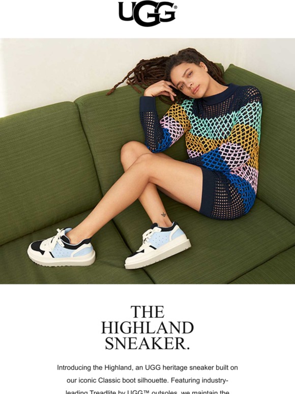 highland leather sneaker