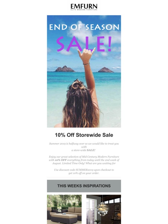 August SALE!  🌴🌞