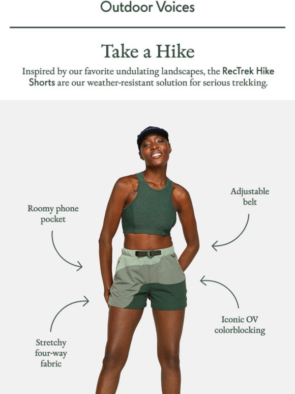 RecTrek Hike Shorts | Milled