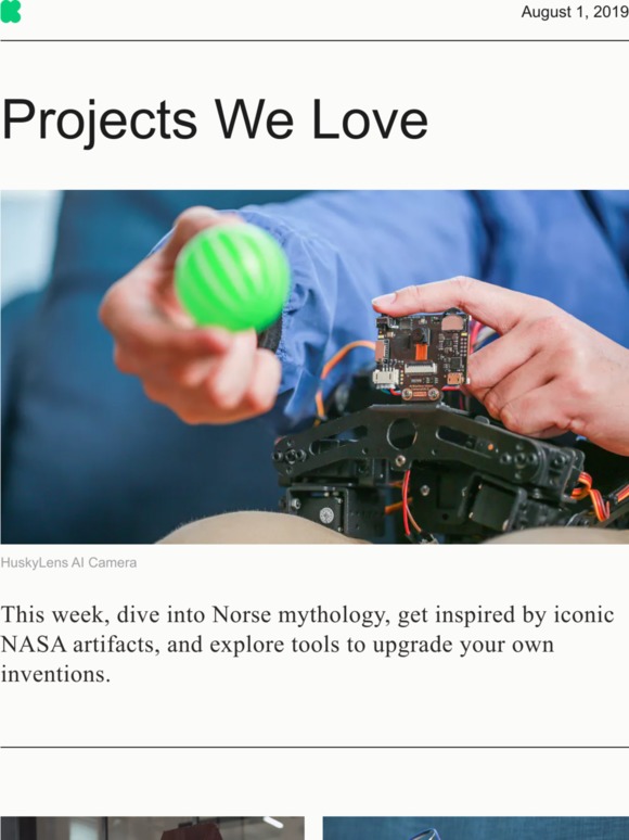 Projects We Love: Make something amazing