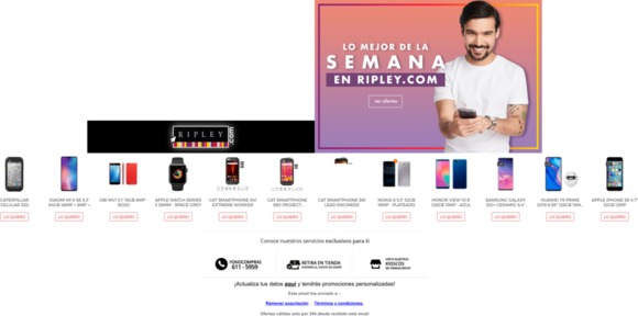 📱¡Los mejores smartphones de la semana en Ripley.com!