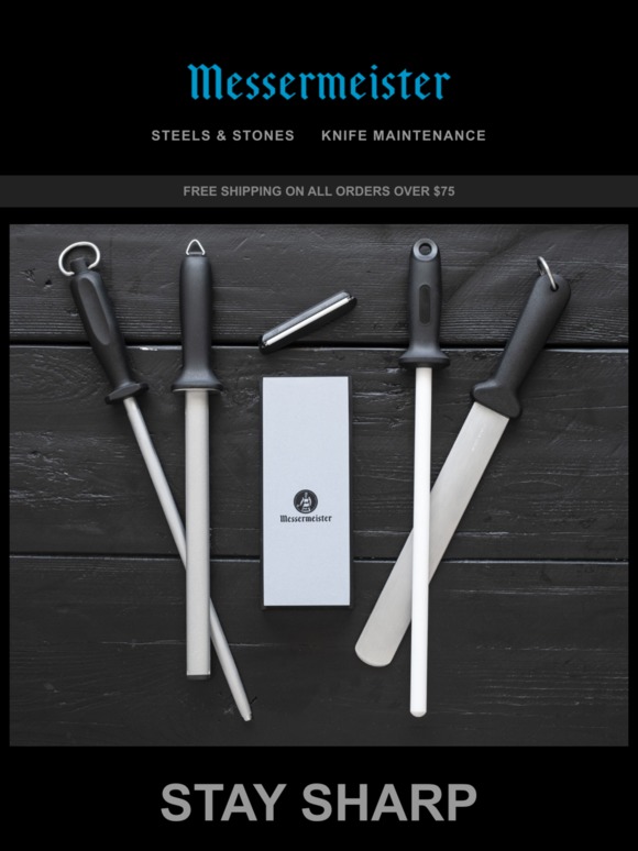 Messermeister New Sharpening Rods Just In! Milled