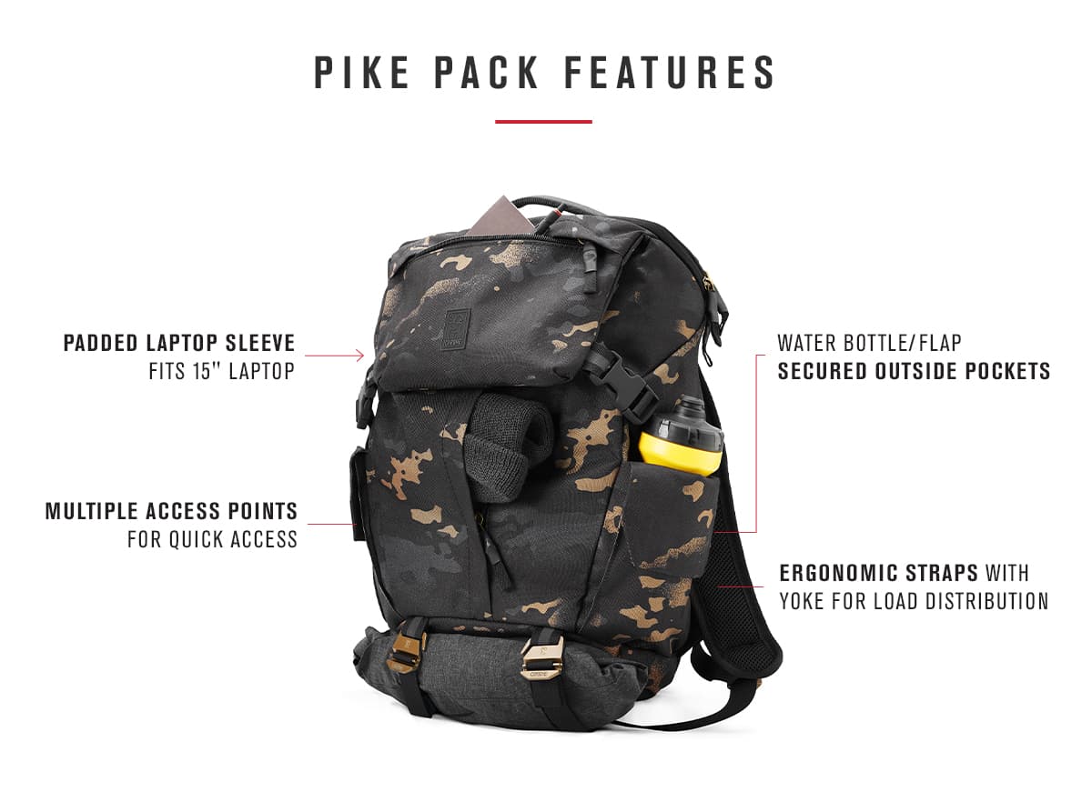 chrome pike backpack