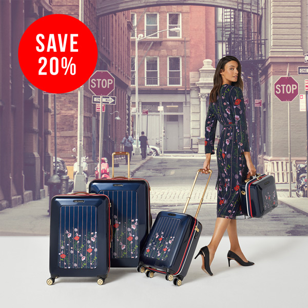 ted baker carry on luggage sale