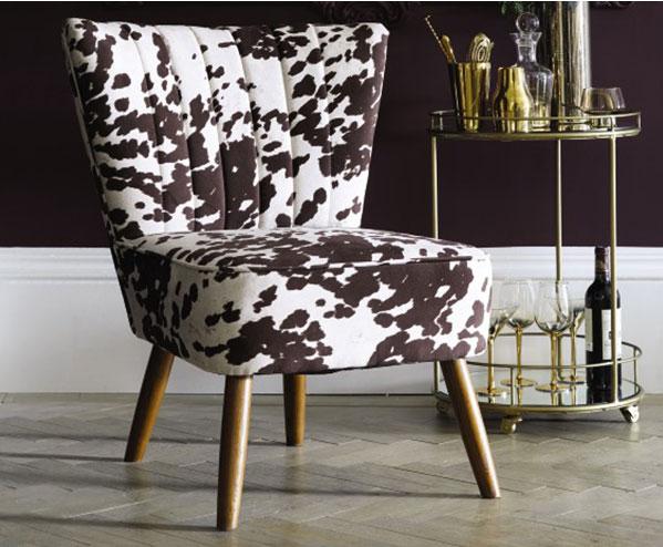 dunelm cheetah chair