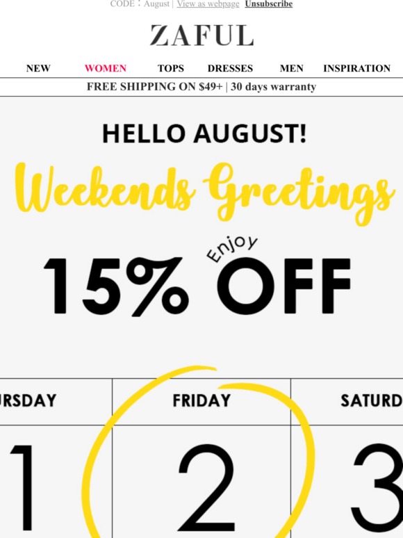 Re:You can save 15%! before it's gone!