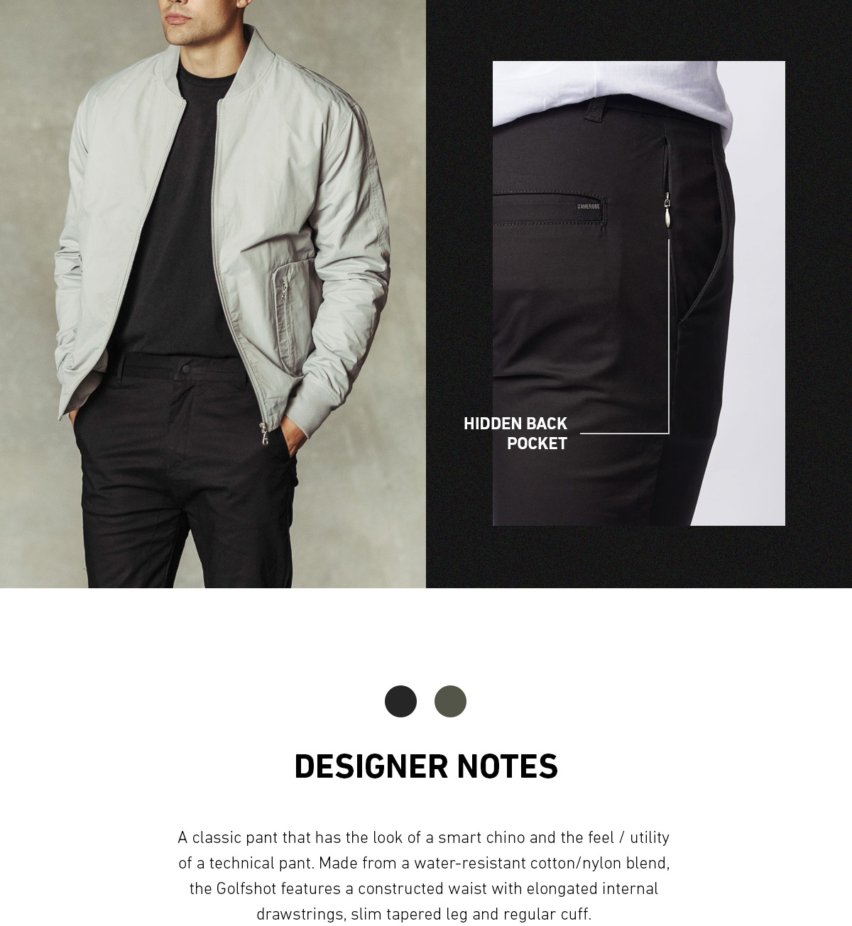 zanerobe golfshot pants