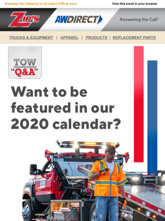 AW Direct Want to be featured in our 2020 calendar? Milled