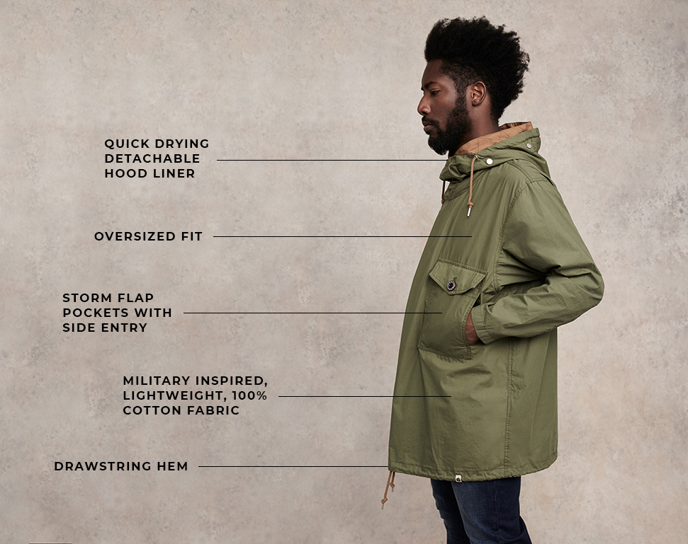 wl05 cotton overhead jacket