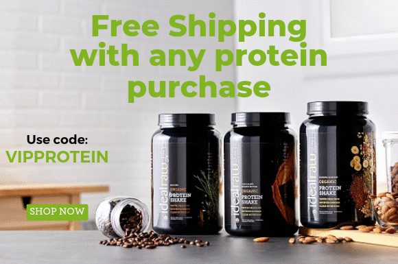 Free shipping with any protein purchase