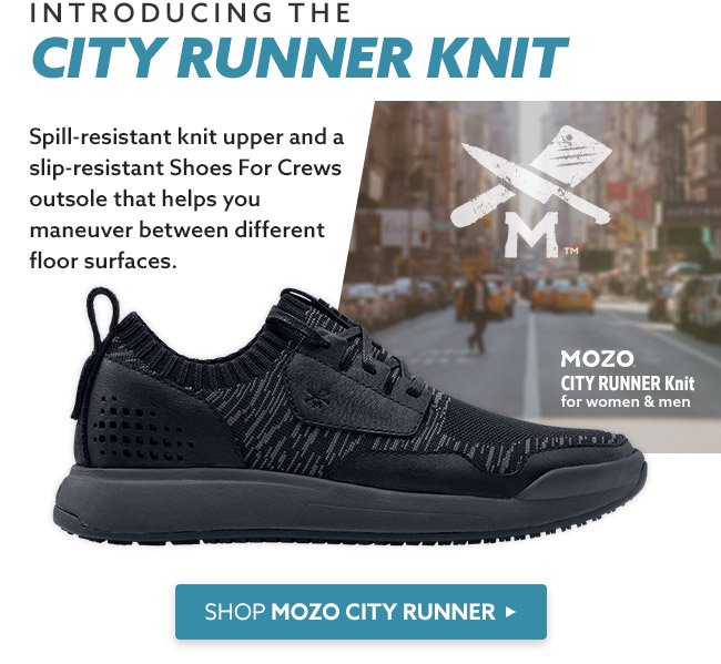 city runner knit mozo