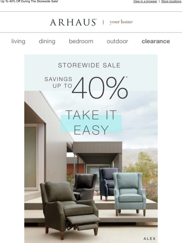 Arhaus In Love With Leather (PLUS Storewide Savings!) Milled