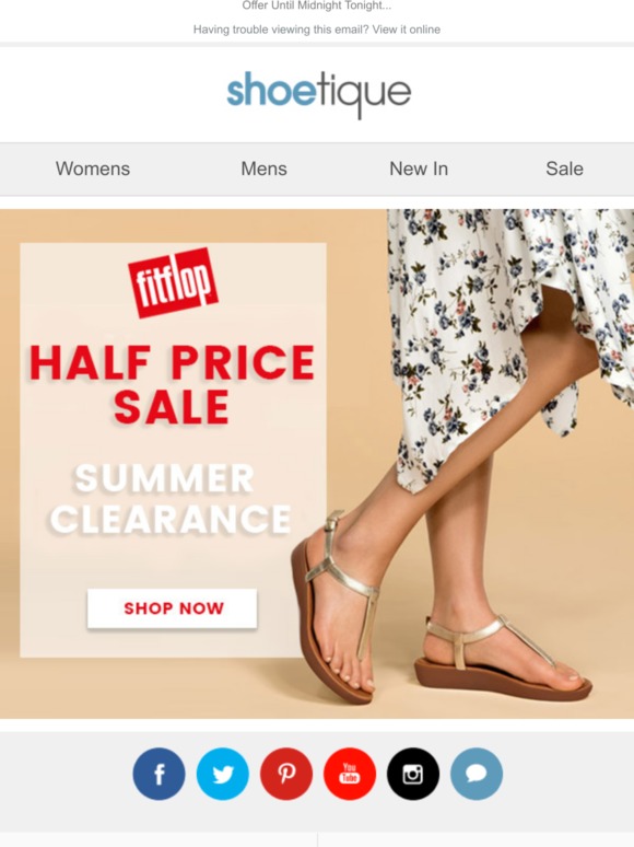 FitFlop Half Price Clearance